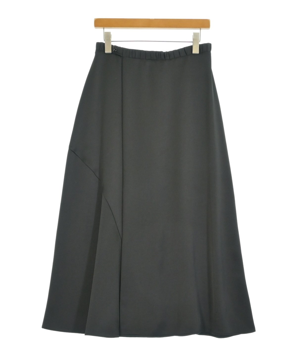 MONCLER（モンクレール）ロング・マキシ丈スカート 黒 サイズ:42(L位