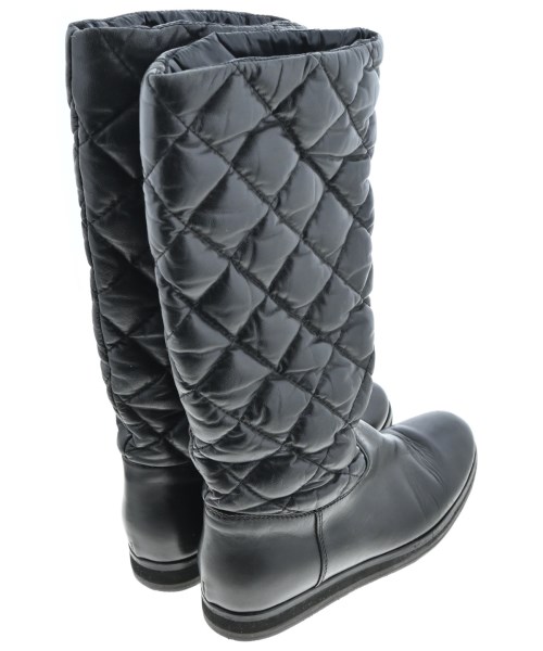 MONCLER（モンクレール）ブーツ 黒 サイズ:EU38(24.5cm位) レディース/2200632688050