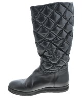 MONCLER（モンクレール）ブーツ 黒 サイズ:EU38(24.5cm位) レディース/2200632688050