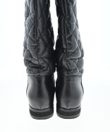 MONCLER（モンクレール）ブーツ 黒 サイズ:EU38(24.5cm位) レディース/2200632688050