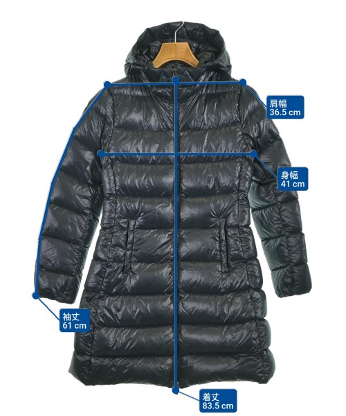 MONCLER（モンクレール）ダウンコート 紺 サイズ:12(S位) レディース/2200635427038
