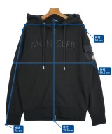 MONCLER（モンクレール）パーカー 黒 サイズ:XL メンズ/2200649007011