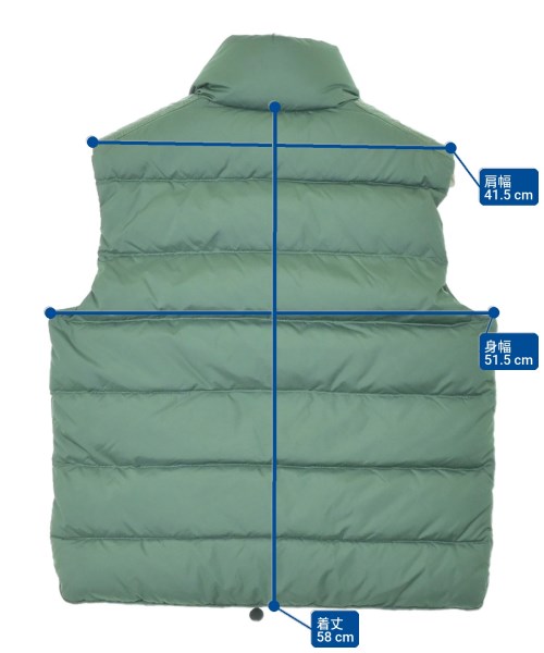 MONCLER（モンクレール）ダウンジャケット/ダウンベスト 緑 サイズ:1(S位) メンズ/2200636883505