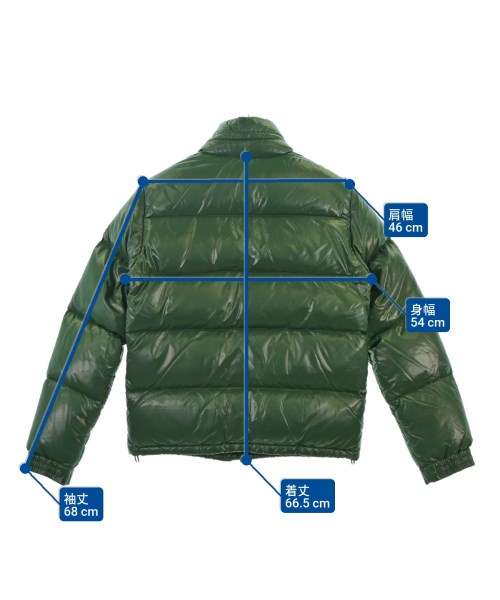 MONCLER（モンクレール）ダウンジャケット/ダウンベスト 緑 サイズ:0(XS位) メンズ/2200643266124