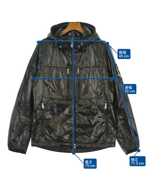 MONCLER（モンクレール）ダウンジャケット/ダウンベスト 黒 サイズ:2(M位) メンズ/2200650315013