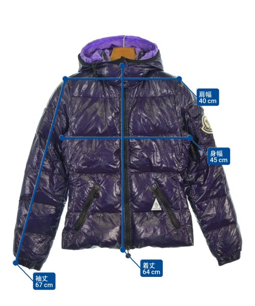 MONCLER（モンクレール）ダウンジャケット/ダウンベスト 紫 サイズ:00 (XXS位) レディース/2200650533028