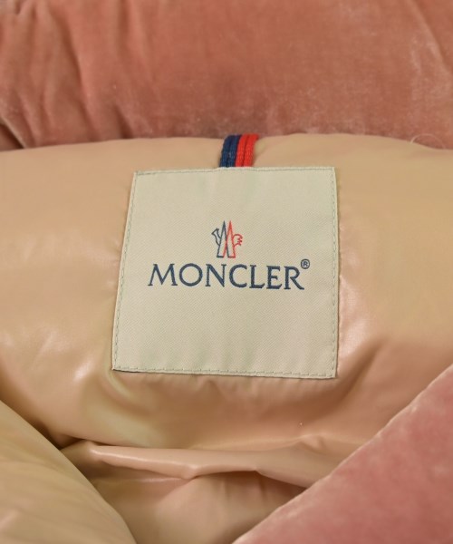 MONCLER（モンクレール）ダウンジャケット/ダウンベスト ピンク サイズ:00(XXS位) レディース/2200651451024