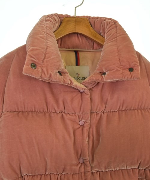 MONCLER（モンクレール）ダウンジャケット/ダウンベスト ピンク サイズ:00(XXS位) レディース/2200651451024