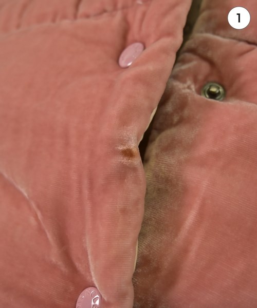 MONCLER（モンクレール）ダウンジャケット/ダウンベスト ピンク サイズ:00(XXS位) レディース/2200651451024