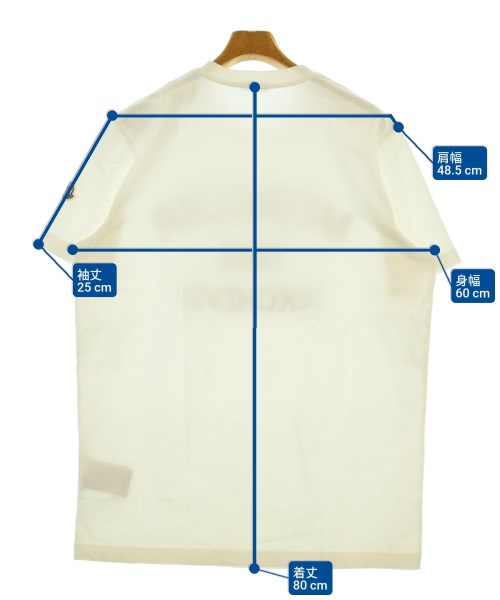MONCLER（モンクレール）Tシャツ・カットソー 白 サイズ:XL メンズ/2200652037043