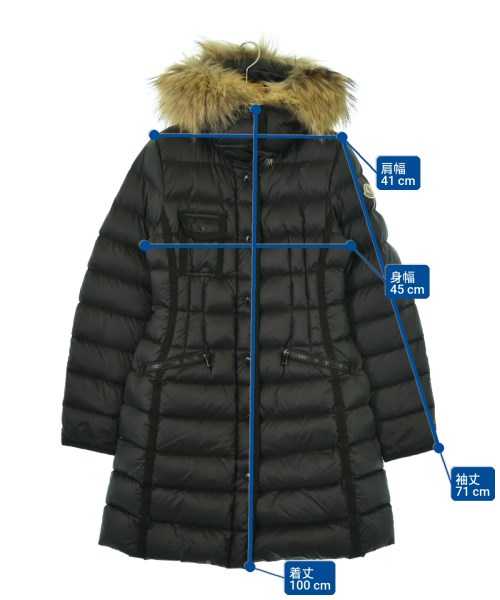 MONCLER（モンクレール）ダウンコート 黒 サイズ:2(M位) レディース/2200652488012