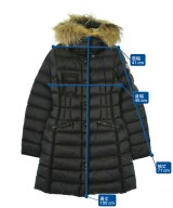 MONCLER（モンクレール）ダウンコート 黒 サイズ:2(M位) レディース/2200652488012
