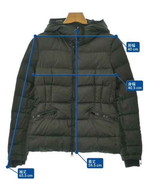 MONCLER（モンクレール）ダウンジャケット/ダウンベスト 茶 サイズ:0(XS位) レディース/2200644379106