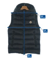 MONCLER（モンクレール）ダウンジャケット/ダウンベスト 紺 サイズ:1 (S位) メンズ/2200653450018