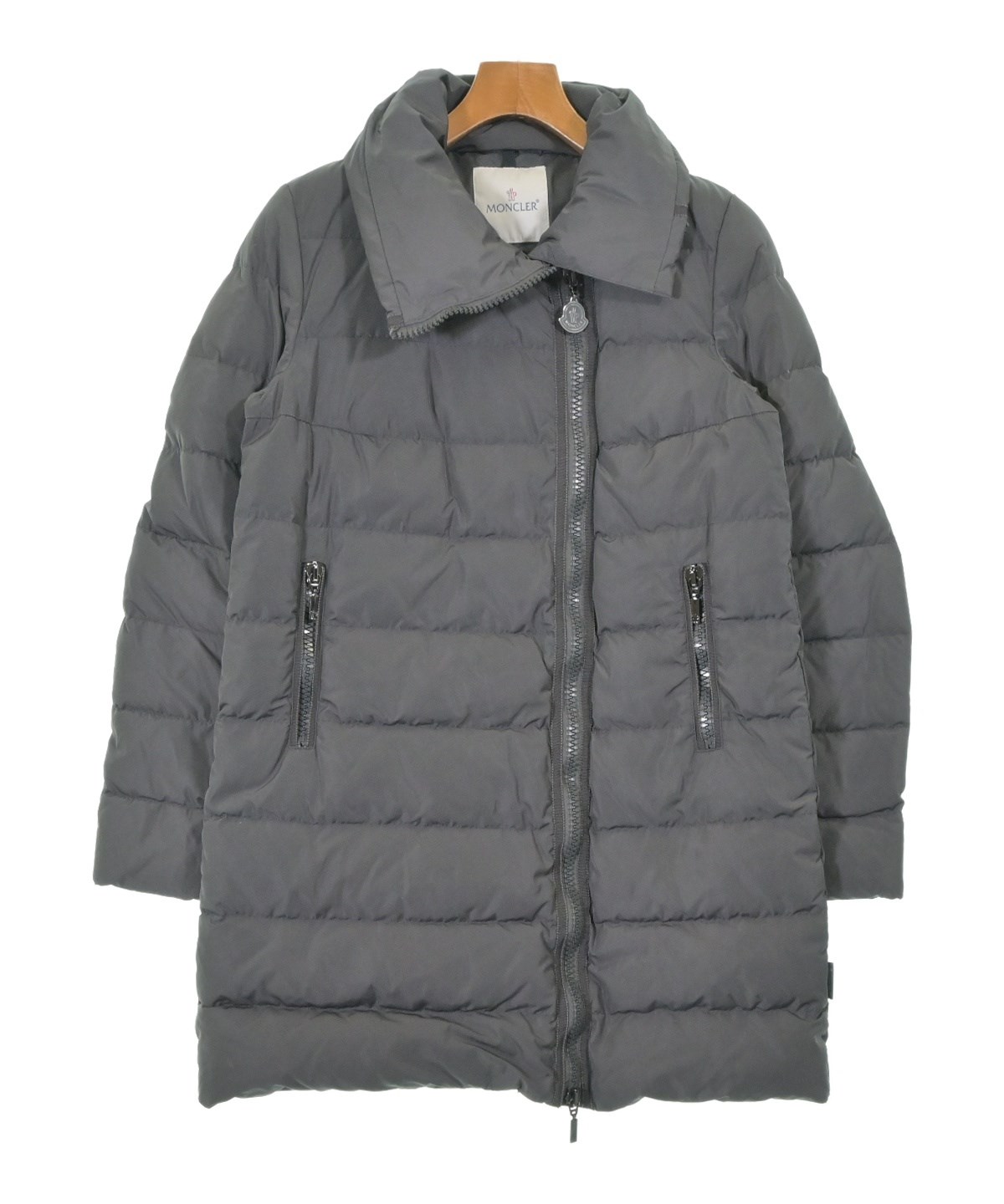 MONCLER ダウンジャケット グレー Grey Couyere Hooded Short Down Jacket - Short Down Jackets for Men