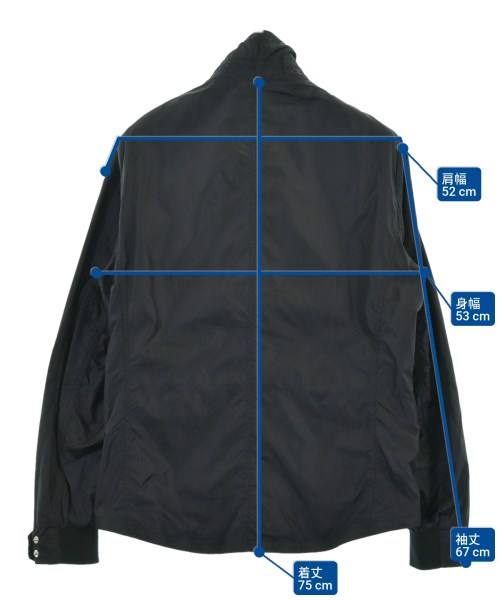 MONCLER（モンクレール）ミリタリーブルゾン 紺 サイズ:2(M位) メンズ/2200645384079