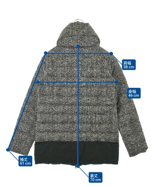 MONCLER（モンクレール）ダウンジャケット/ダウンベスト グレー サイズ:0(XS位) レディース/2200653660011