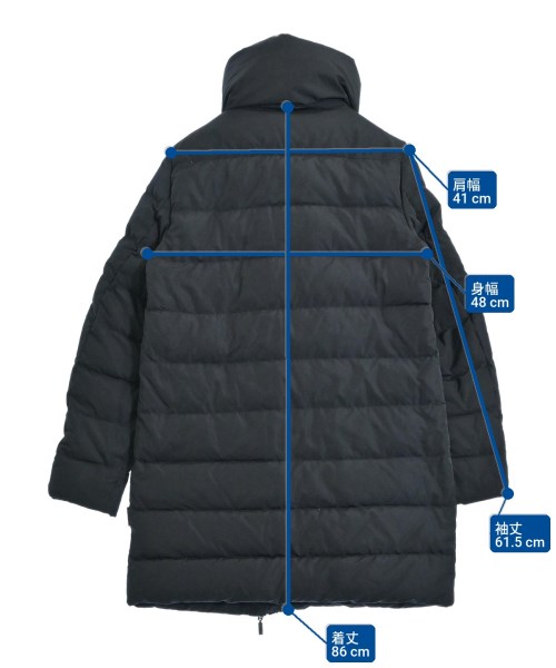 MONCLER（モンクレール）ダウンコート 紺 サイズ:1(S位) レディース/2200653786025