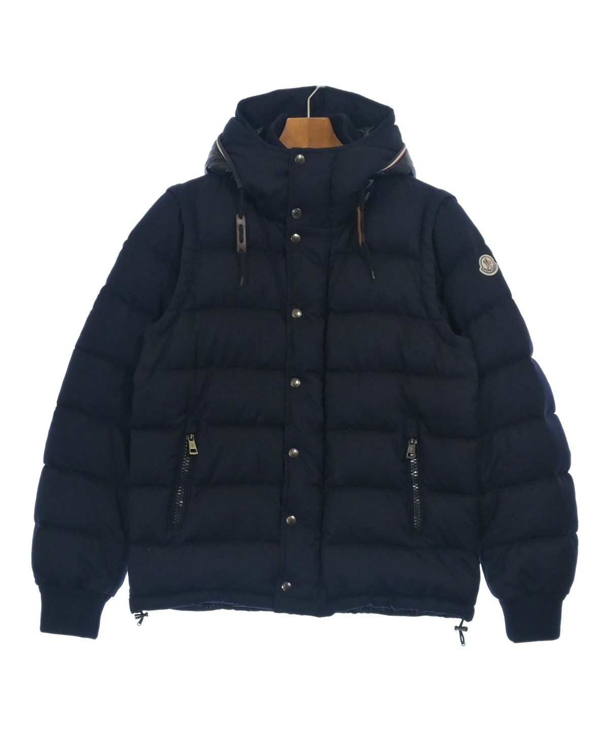 MONCLER（モンクレール）ダウンジャケット/ダウンベスト 紺 サイズ:2(M