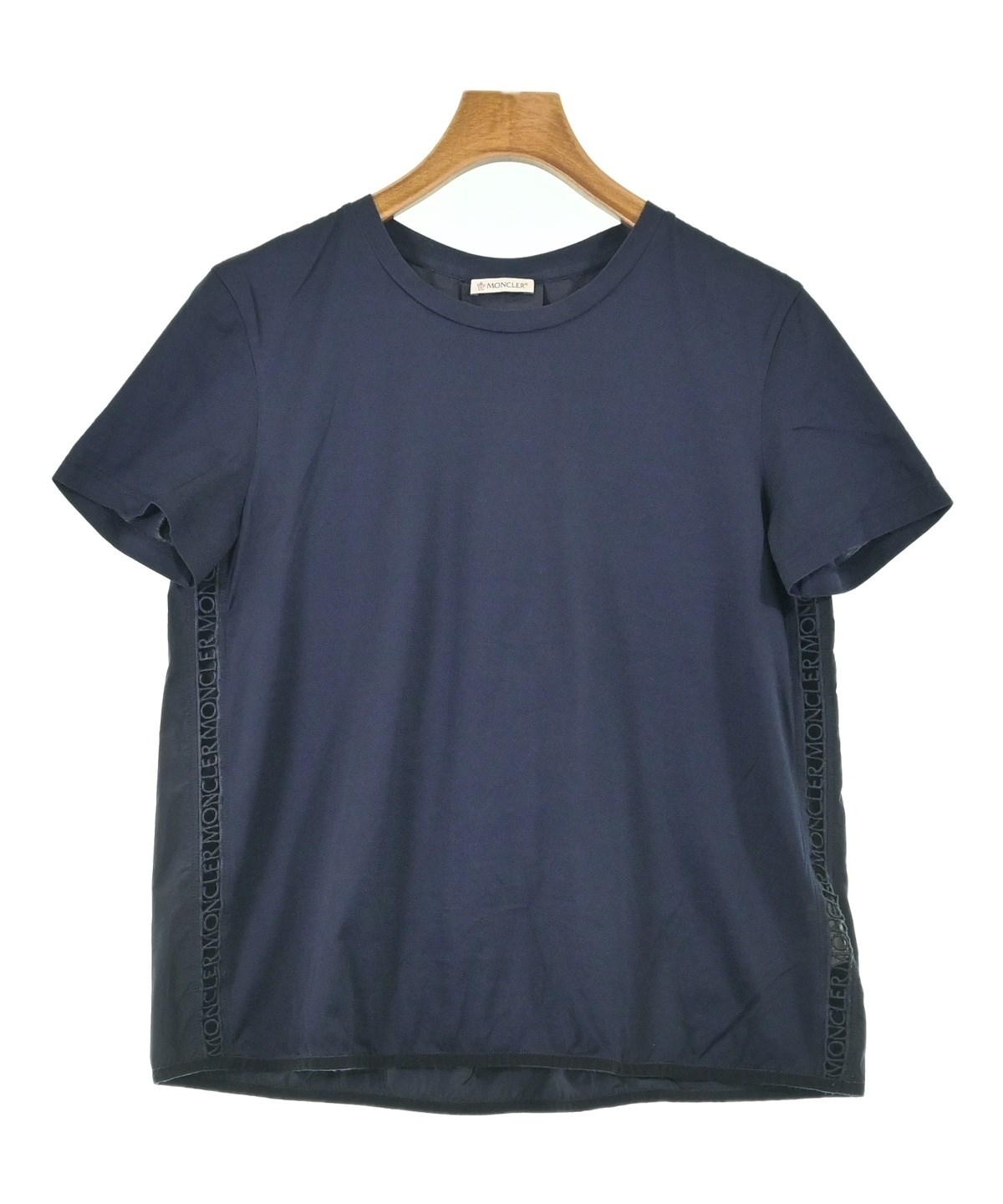 MONCLER（モンクレール）Tシャツ・カットソー 紺 サイズ:M レディース