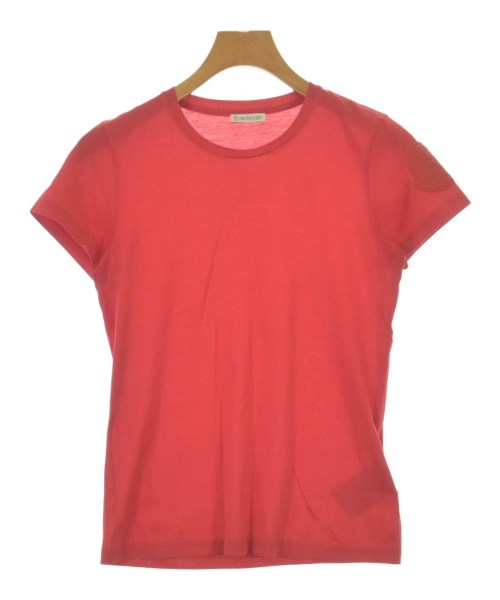 MONCLER(モンクレール)Tシャツ・カットソー 赤 サイズ:XS/2200701029487