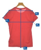 MONCLER（モンクレール）Tシャツ・カットソー 赤 サイズ:XS レディース/2200701029487