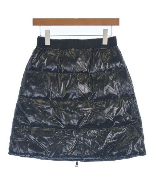 MONCLER（モンクレール）ひざ丈スカート 黒 サイズ:42(L位) レディース/2200701481018