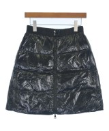 MONCLER（モンクレール）ひざ丈スカート 黒 サイズ:42(L位) レディース/2200701481018