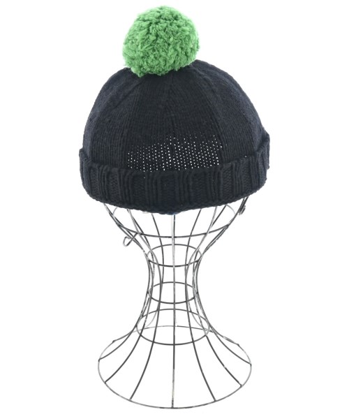 MONCLER（モンクレール）ニットキャップ・ビーニー 黒 サイズ:- メンズ/2200702447365