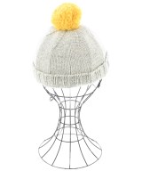 MONCLER（モンクレール）ニットキャップ・ビーニー グレー サイズ:- メンズ/2200702447372