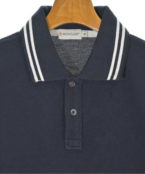 MONCLER（モンクレール）ポロシャツ 紺 サイズ:M メンズ/2200702447808