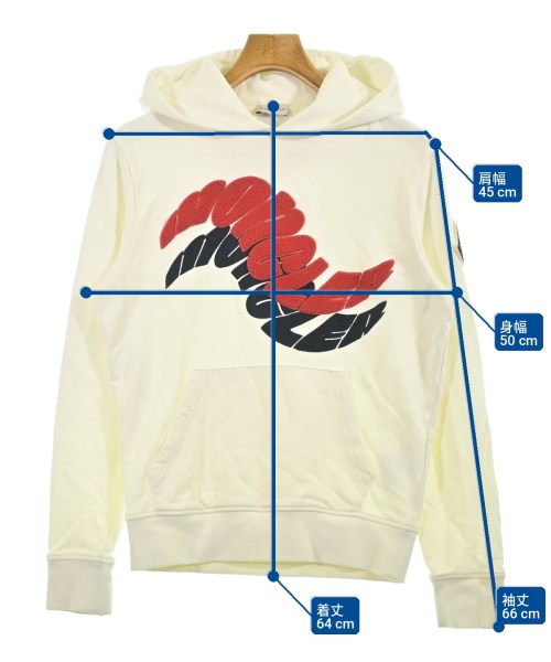 MONCLER（モンクレール）パーカー 白 サイズ:S レディース/2200704151017