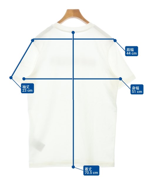 MONCLER（モンクレール）Tシャツ・カットソー 白 サイズ:L メンズ/2200704386051