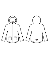 MONCLER（モンクレール）ダウンジャケット/ダウンベスト 白 サイズ:-(L位) メンズ/2200704561045