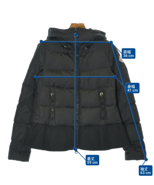 MONCLER（モンクレール）ダウンジャケット/ダウンベスト 黒 サイズ:-(M位) レディース/2200705217019