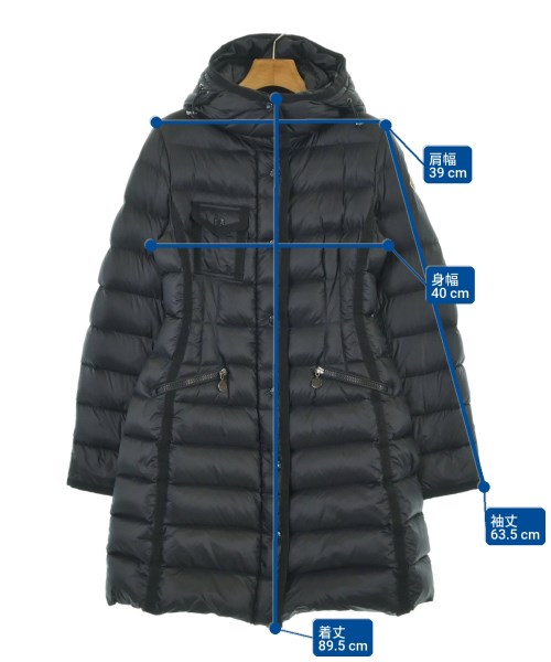 MONCLER（モンクレール）ダウンコート 紺 サイズ:0(XS位) レディース/2200705334112