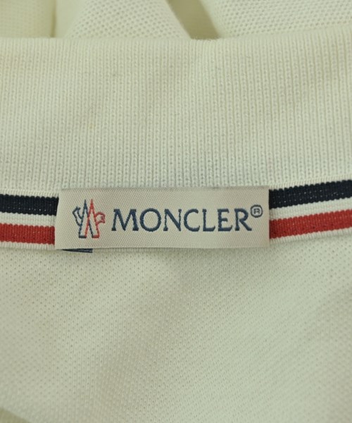 MONCLER（モンクレール）ポロシャツ 白 サイズ:M レディース/2200701579111