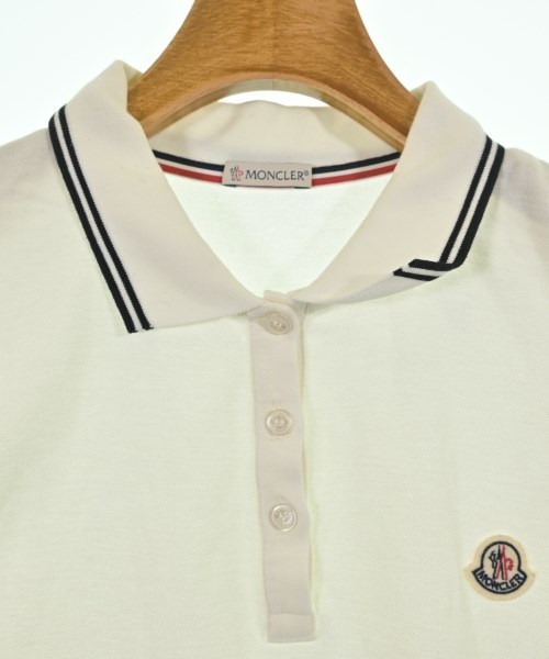 MONCLER（モンクレール）ポロシャツ 白 サイズ:M レディース/2200701579111