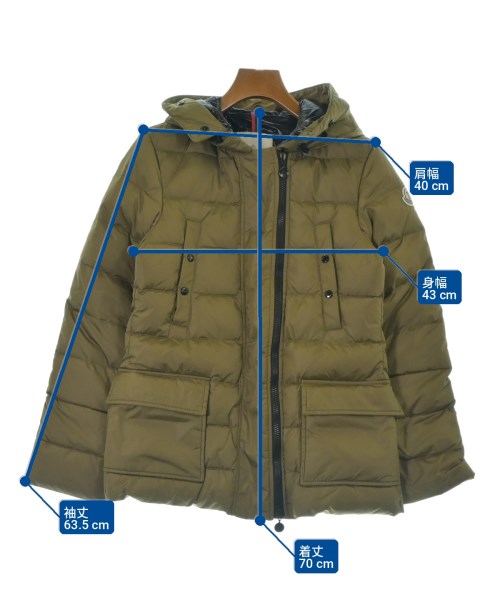 MONCLER（モンクレール）ダウンジャケット/ダウンベスト ベージュ サイズ:0(XS位) レディース/2200702394072