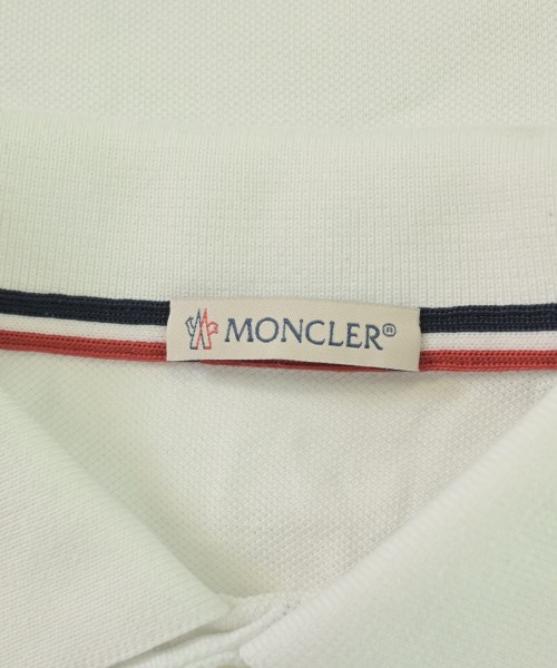 MONCLER（モンクレール）ポロシャツ 白 サイズ:S メンズ/2200707434049
