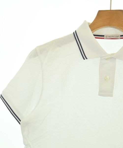 MONCLER（モンクレール）ポロシャツ 白 サイズ:S メンズ/2200707434049
