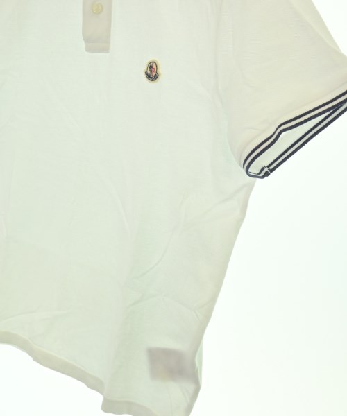 MONCLER（モンクレール）ポロシャツ 白 サイズ:S メンズ/2200707434049