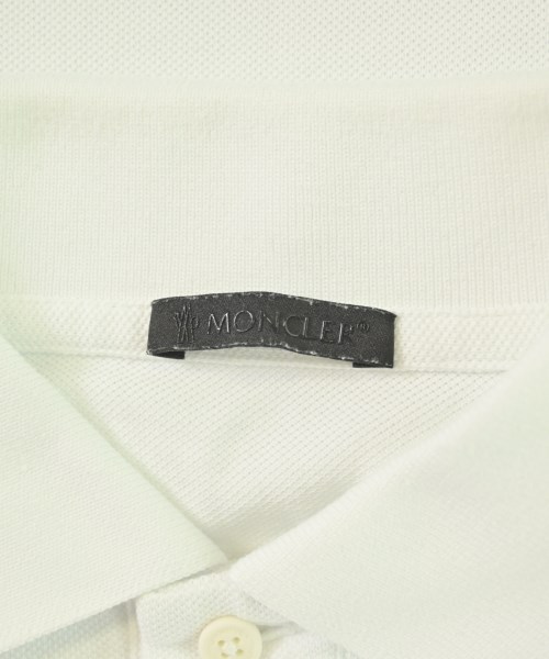MONCLER（モンクレール）ポロシャツ 白 サイズ:S メンズ/2200707434056