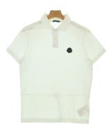 MONCLER（モンクレール）ポロシャツ 白 サイズ:S メンズ/2200707434056