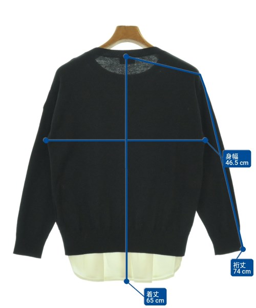 MONCLER（モンクレール）ニット・セーター 黒 サイズ:S レディース/2200707896014