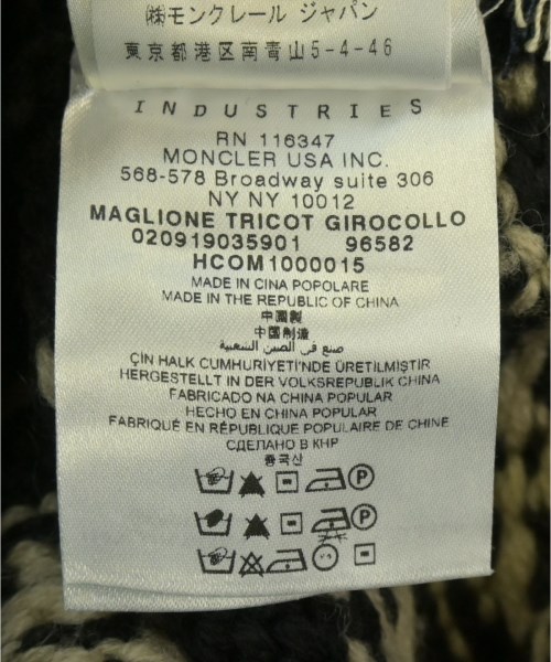 MONCLER（モンクレール）ニット・セーター 黒 サイズ:XXL メンズ/2200709016021
