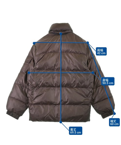 MONCLER（モンクレール）ダウンジャケット/ダウンベスト 茶 サイズ:00(XXS位) メンズ/2200707689012