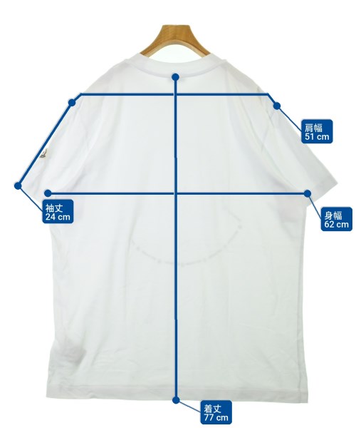 MONCLER（モンクレール）Tシャツ・カットソー 白 サイズ:XXL メンズ/2200709936022