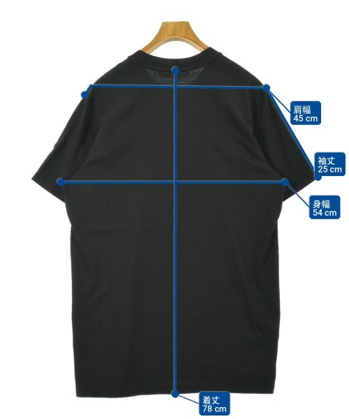 MONCLER（モンクレール）Tシャツ・カットソー 黒 サイズ:XL メンズ/2200710255013