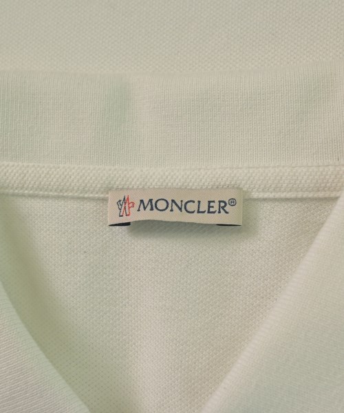 MONCLER（モンクレール）ポロシャツ 白 サイズ:L メンズ/2200659139252